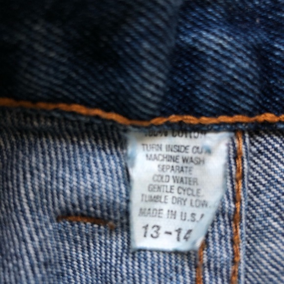 Doubled jeans with mom jean fit - Picture 3 of 6